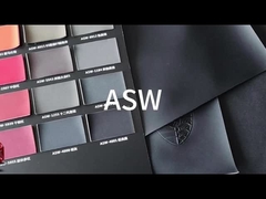 ASW Premium Rubber Dull Polish Artificial Leather Anti Slip Flame Retardant 140cm