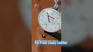 Luxury Microfiber Leather Pet and Kid Friendly Upholstery