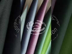 1.2mm microfiber car seat leather with various types of perforation 