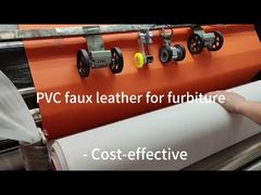 pvc kucing menggaruk kulit imitasi untuk furnitur sofa